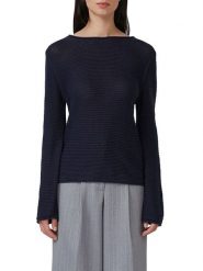 S.Oliver Sweter w kolorze granatowym rozmiar: 42. Niebieskie swetry S.Oliver, s, bez wzorów, bez ramiączek. Za 95.99 zł.