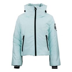 Kurtka damska Peak Mountain Ally. Niebieskie kurtki narciarskie Peak Mountain, na zimę, bez wzorów, bez kaptura, narciarskie. W wyprzedaży za 488.50 zł.