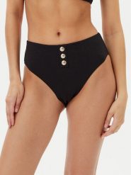 Tommy Hilfiger Dół od bikini UW0UW05840 Czarny. Czarne bikini Tommy Hilfiger, bez wzorów, z syntetyku. Za 199.99 zł.