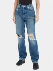 Tommy Hilfiger Jeansy Classic WW0WW40041 Niebieski Straight Fit. Niebieskie jeansy Tommy Hilfiger, bez wzorów, z bawełny. Za 699.99 zł.