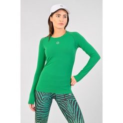 Koszulka z długim rękawem do biegania damska Nessi Sportswear Longsleeve Ultra. Zielone t-shirty sportowe NESSI SPORTSWEAR, l, bez wzorów, bez ramiączek, do biegania. Za 339.00 zł.