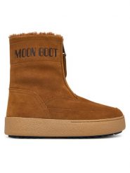 Moon Boot Śniegowce 80D2450250 Brązowy. Brązowe śniegowce Moon Boot, bez wzorów, ze skóry, bez zapięcia. Za 1,129.00 zł.