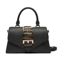 Torebka LOVE MOSCHINO. Czarne torebki klasyczne Love Moschino, bez wzorów, klasyczne, bez dodatków. Za 719.99 zł.