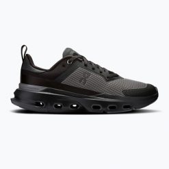 Buty treningowe damskie On Running Cloudpulse Next black/stone. Czarne buty treningowe On, bez wzorów, bez zapięcia, na fitness i siłownię. Za 659.99 zł.