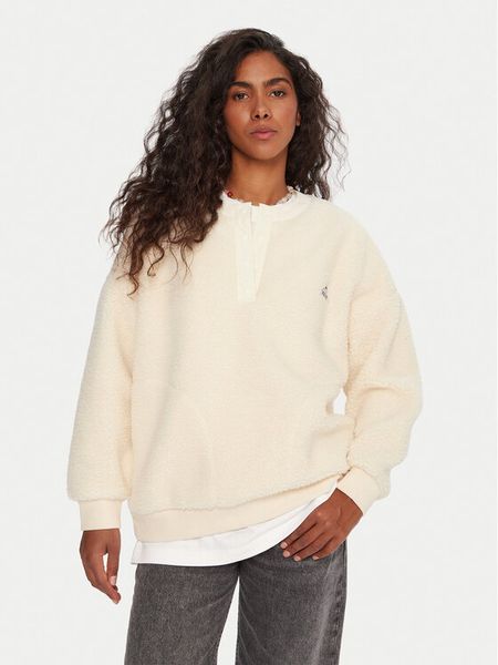 Quiksilver Polar Barranco EQWPF03000 Écru Boxy Fit. Bluzy z polaru Quiksilver, xl, bez wzorów, z polaru. Za 319.99 zł.