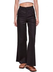 Urban Classics Spodnie w kolorze czarnym rozmiar: W28. Czarne spodnie materiałowe Urban Classics, bez wzorów, z materiału. Za 70.08 zł.