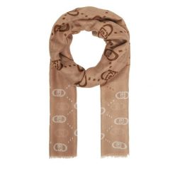 Szal Liu Jo. Brązowe szaliki i kominy Liu Jo, bez wzorów. Za 179.99 zł.