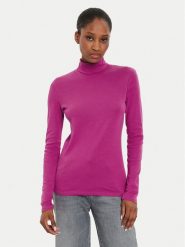 United Colors Of Benetton Golf 3GA2E2224 Różowy Slim Fit. Czerwone swetry United Colors Of Benetton, xs, bez wzorów, z bawełny, bez ramiączek. Za 59.99 zł.