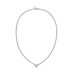 Purelei Purelei Naszyjnik Flourish Naszyjniki 1 ct Szary Damski. Szare naszyjniki Purelei, z materiału, z cyrkonią, pozłacane. Za 95.89 zł.