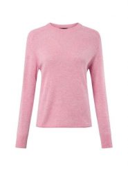 Franco Callegari sweter z czystego kaszmiru Kobiety Kaszmir różowy, XL. Czerwone swetry Franco Callegari, xl, bez wzorów, z kaszmiru, bez ramiączek. Za 479.95 zł.