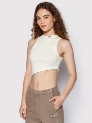 Reebok Top Classics HG1144 Beżowy Slim Fit. Brązowe topy Reebok, l, bez wzorów, z bawełny, bez kołnierzyka, bez ramiączek. Za 69.99 zł.