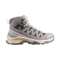 Obuwie Wędrówki z plecakiem Kobiety QUEST ECHO GORE TEX. Czerwone buty trekkingowe Salomon, z gore-texu, bez zapięcia. Za 848.60 zł.