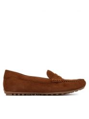 Caprice Mokasyny 9-24651-42 Brązowy. Brązowe mokasyny Caprice, bez wzorów, ze skóry. Za 244.99 zł.