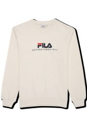 Bluza Fila Valsera Regular Logo. Białe bluzy Fila, l, bez wzorów, z dresówki, bez kaptura. Za 235.05 zł.