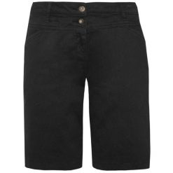 Spodenki damskie PROTEST MARIE shorts. Czarne szorty Protest, bez wzorów, sportowe. W wyprzedaży za 99.00 zł.