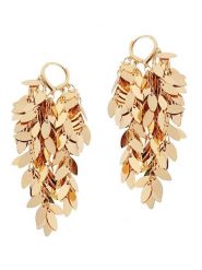 TATUUM Kolczyki-kreole z elementem ozdobnym rozmiar: onesize. Żółte kolczyki Tatuum, złote. Za 78.66 zł.