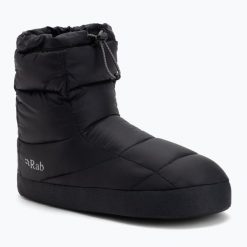 Kapcie Rab Cirrus Hut Boot. Czarne kapcie RAB, bez wzorów. Za 249.99 zł.
