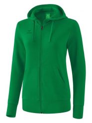 Erima Bluza "ERIMA" w kolorze zielonym rozmiar: 34. Zielone bluzy Erima, bez wzorów, bez ramiączek, bez kaptura. Za 92.42 zł.