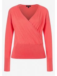 More & More Sweter w kolorze czerwonym rozmiar: 42. Czerwone swetry More & More, s, bez wzorów, z wiskozy, klasyczne, bez ramiączek. Za 141.19 zł.