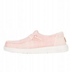 HeyDude Damskie Mokasyny Wendy Crochet Lace. Czerwone mokasyny Hey dude, bez wzorów, z materiału. Za 289.00 zł.