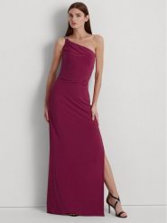 Lauren Ralph Lauren Sukienka wieczorowa 253751483025 Różowy Slim Fit. Czerwone sukienki Lauren Ralph Lauren, bez wzorów, z syntetyku, wizytowe, bez kołnierzyka, bez ramiączek. Za 1,319.00 zł.