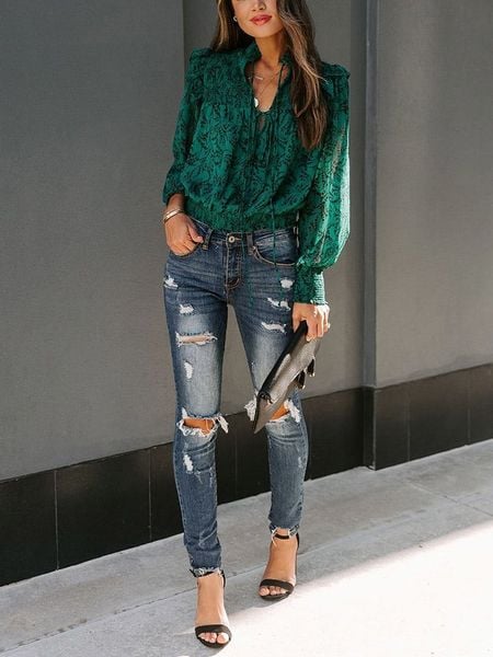 Milan Kiss Bluzka w kolorze zielonym rozmiar: M. Zielone bluzki Milan Kiss, m, bez wzorów, bez kołnierzyka, bez ramiączek. Za 118.28 zł.