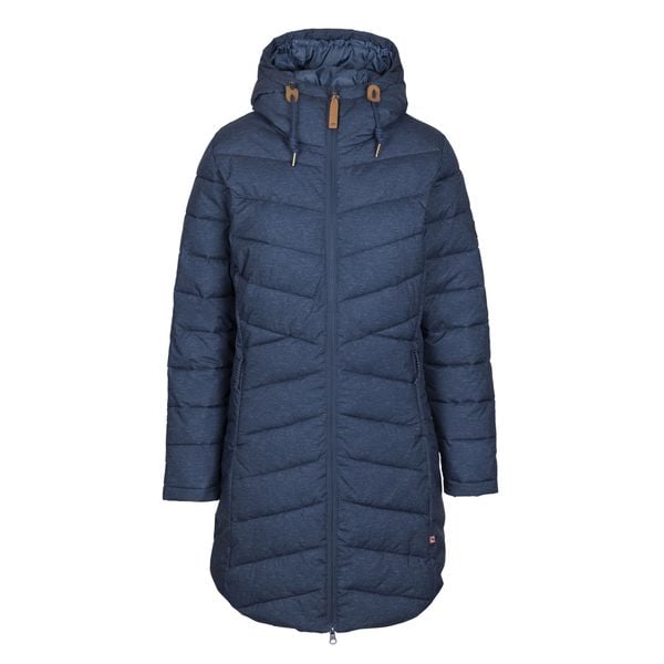 Kurtka Damska Turka. Niebieskie kurtki Trespass, m, bez wzorów, z materiału, z kapturem. Za 252.99 zł.
