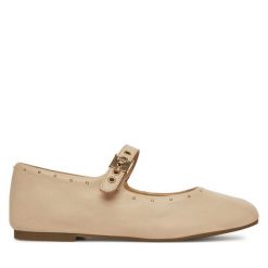 Baleriny Scholl. Brązowe baleriny Scholl, bez wzorów, bez obcasa, bez zapięcia. Za 309.99 zł.