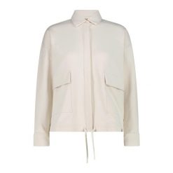 Damski sweter z dzianiny CMP. Białe swetry CMP, bez wzorów, z dzianiny, sportowe, bez ramiączek. Za 371.50 zł.