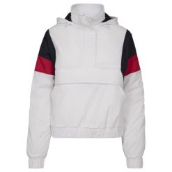 Damska, klasyczna, wyściełana parka w 3 kolorach. Białe płaszcze Urban Classics, na zimę, bez wzorów, klasyczne, bez kaptura. Za 244.50 zł.