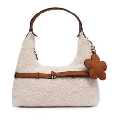 Torebka Guess. Białe torebki klasyczne Guess, z aplikacjami, klasyczne, bez dodatków. Za 364.99 zł.