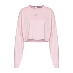 Bluza sportowa damska Reebok CL Wide krótka. Czerwone bluzy bez kaptura Reebok, s, bez wzorów, z bawełny, bez kaptura. W wyprzedaży za 57.00 zł.