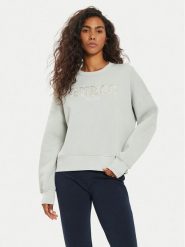Guess Bluza V4BQ03 KCHX0 Szary Regular Fit. Szare bluzy Guess, xxs, z aplikacjami, z bawełny, bez kaptura. Za 199.99 zł.