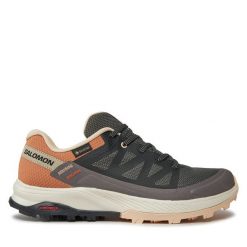 Trekkingi Salomon. Szare buty trekkingowe Salomon, bez zapięcia. Za 489.99 zł.