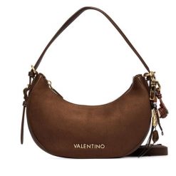 Torebka Valentino. Brązowe torebki klasyczne Valentino, bez wzorów, klasyczne, bez dodatków. Za 569.99 zł.