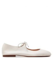 Balagan Baleriny Batsheva Écru. Baleriny BALAGAN, bez wzorów, ze skóry, bez obcasa, bez zapięcia. Za 419.99 zł.