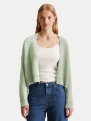 Marc O'Polo Denim Kardigan 500 0006 804 Zielony Loose Fit. Zielone swetry Marc O'Polo DENIM, m, bez wzorów, z bawełny, bez ramiączek. Za 599.99 zł.