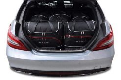 Torby Do Bagażnika Mercedes-Benz Cls Shooting Brake 2012-2017 5Szt Kjust. Czarne torby podróżne KJUST, bez wzorów, z kauczuku. Za 1,593.00 zł.