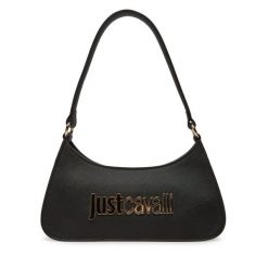 Torebka Just Cavalli. Czarne torebki klasyczne Just Cavalli, bez wzorów, klasyczne, bez dodatków. Za 559.99 zł.