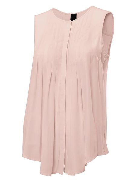 Heine Top w kolorze jasnoróżowym rozmiar: 36. Różowe topy Heine, bez wzorów, bez kołnierzyka, bez ramiączek. Za 48.39 zł.