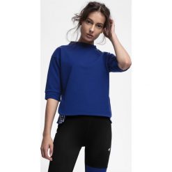 Bluza damska TSD210 - kobalt. Bluzy marki 4f. W wyprzedaży za 29.99 zł.