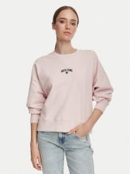 Guess Jeans Bluza W6YQ03 K3828 Różowy Regular Fit. Czerwone bluzy Guess Jeans, l, z aplikacjami, z bawełny, bez kaptura. Za 299.99 zł.