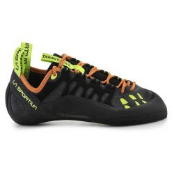 Buty do wspinaczki La Sportiva Taramtulace Carbon 30L900729 czarne. Czarne buty treningowe bez wzorów, z materiału, bez zapięcia, wspinaczkowe. Za 640.44 zł.