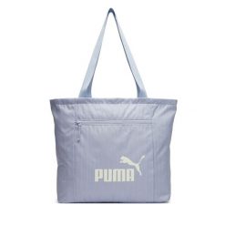 Torebka Puma. Fioletowe shopper bag Puma, bez wzorów, bez dodatków. Za 89.99 zł.