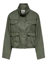 ONLY Kurtka przejściowa w kolorze khaki rozmiar: XL. Brązowe kurtki ONLY, s, bez wzorów, z wiskozy, klasyczne, bez kaptura. Za 150.72 zł.