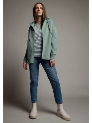 ELBSAND Bluza "Mynthe" w kolorze zielonym rozmiar: L. Zielone bluzy ELBSAND, l, bez wzorów, bez ramiączek, bez kaptura. Za 264.77 zł.