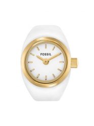 Fossil Zegarek Watch Ring ES5412 Biały. Białe, analogowe zegarki Fossil. Za 579.99 zł.