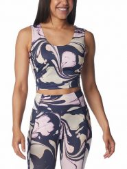 Columbia Top sportowy "Boundless Trek™" w kolorze antracytowo-beżowym rozmiar: L. Brązowe topy sportowe Columbia, l, bez wzorów, z materiału, outdoorowe. Za 74.99 zł.