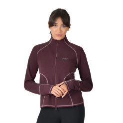 Damska kurtka jeździecka zapinana na zamek Weatherbeeta Copper. Czerwone kurtki WEATHERBEETA, m, bez wzorów, z materiału, eleganckie, bez kaptura. Za 478.00 zł.