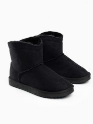 ISLAND BOOT Botki zimowe "Watt" w kolorze czarnym rozmiar: 36. Czarne botki Island Boot, bez wzorów, z materiału, bez obcasa, bez zapięcia. Za 146.85 zł.